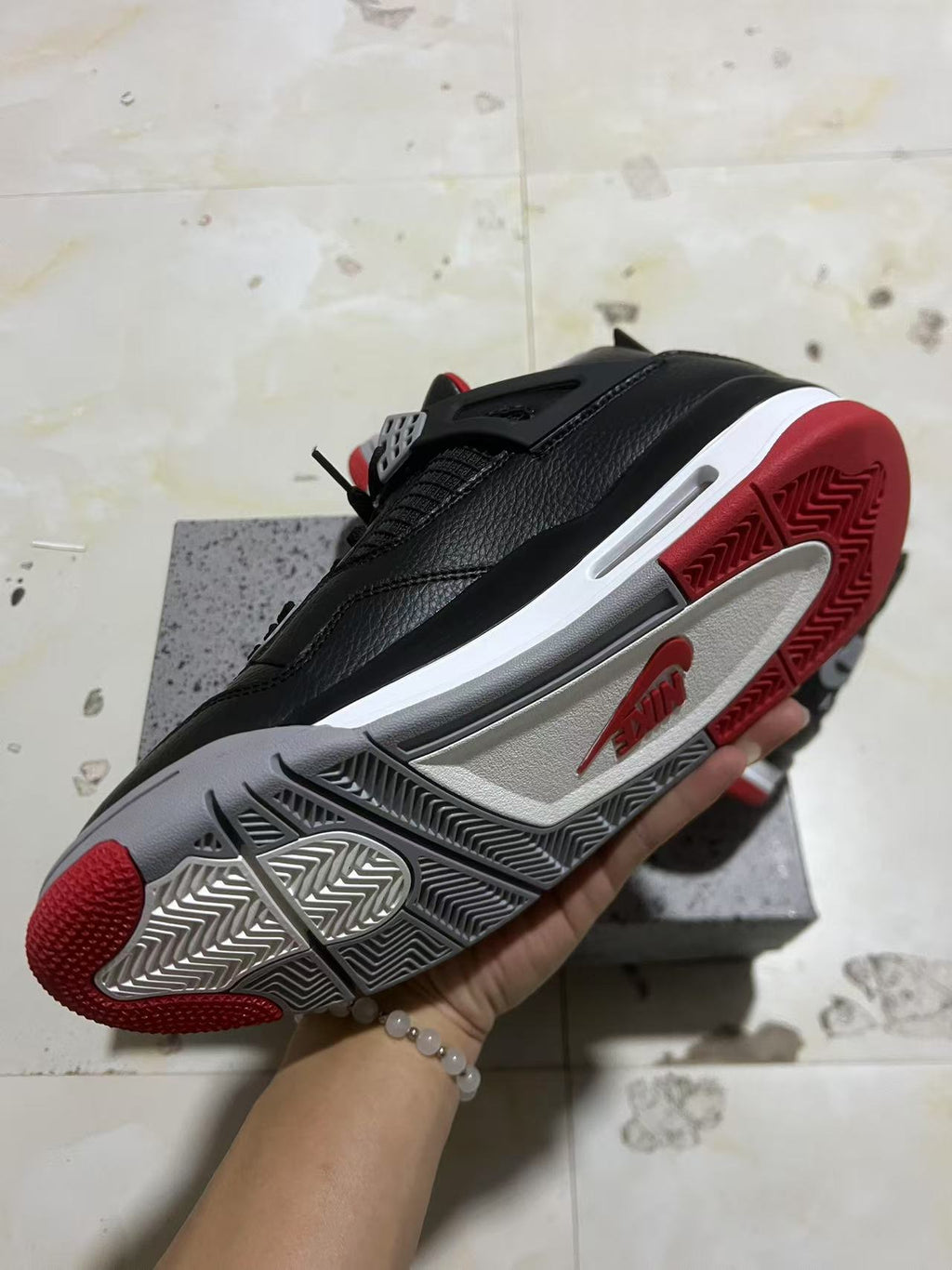 Air Jordan 4 Bred Reimagined