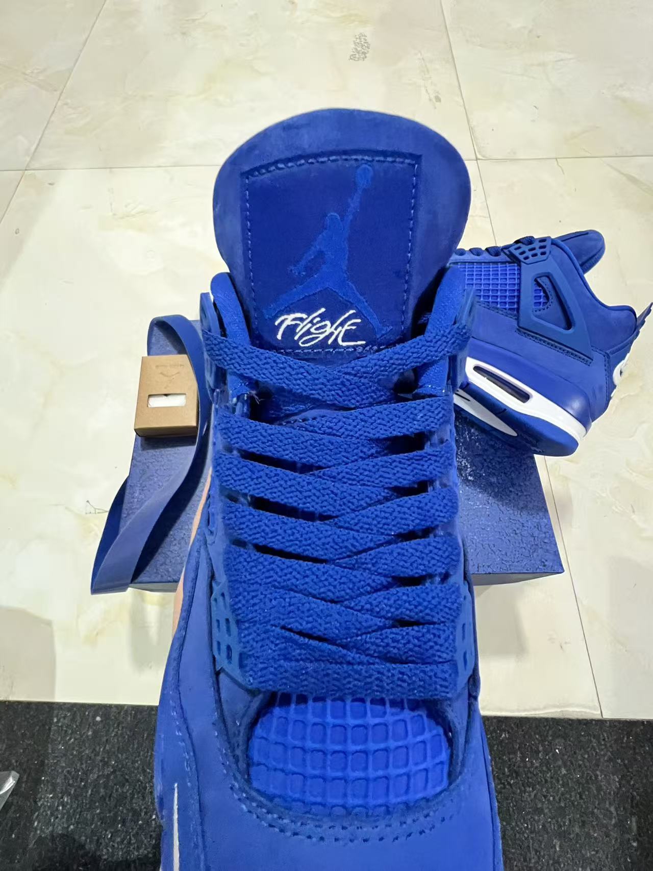 Air Jordan 4 Nigel Silvestre azul