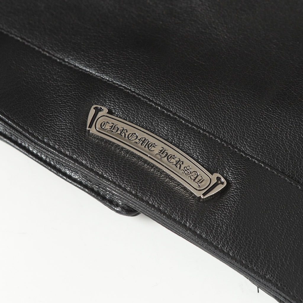🖤 Chrome Hearts — Chamarra de Cuero Premium