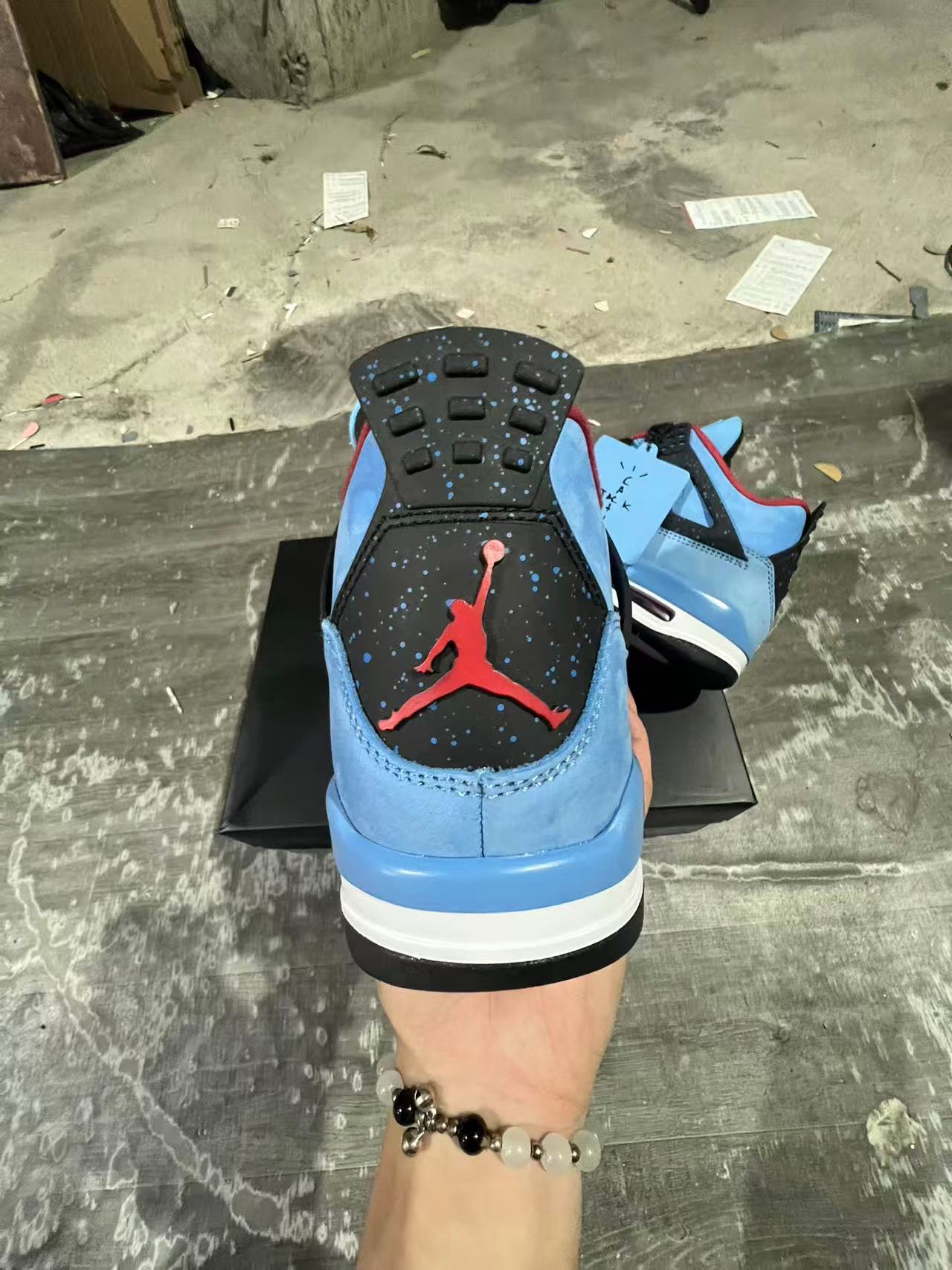 Air Jordan 4 x Travis Scott Blue