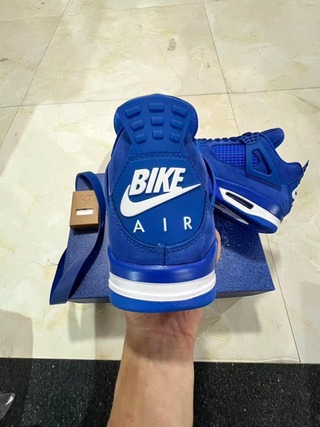Air Jordan 4 Nigel Silvestre azul