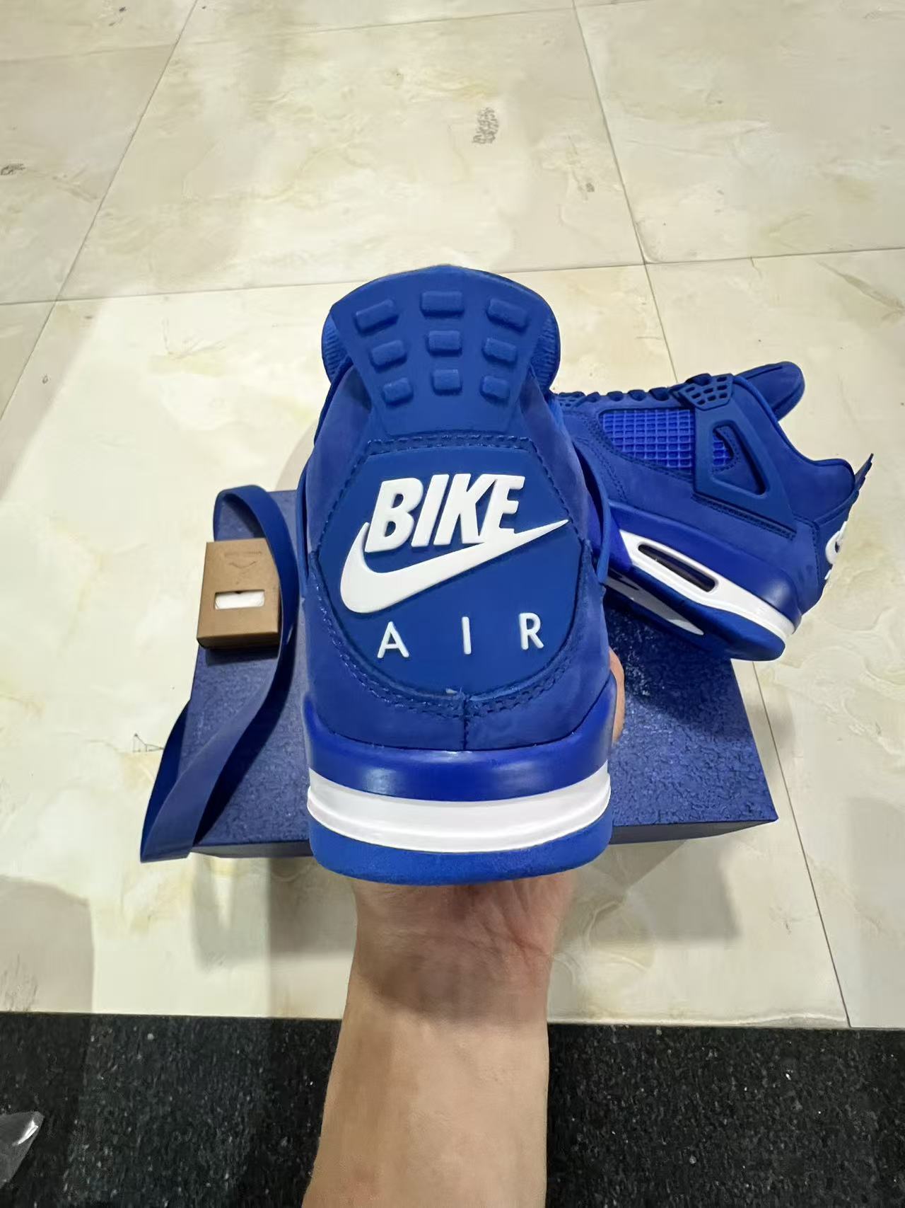Air Jordan 4 Nigel Silvestre azul