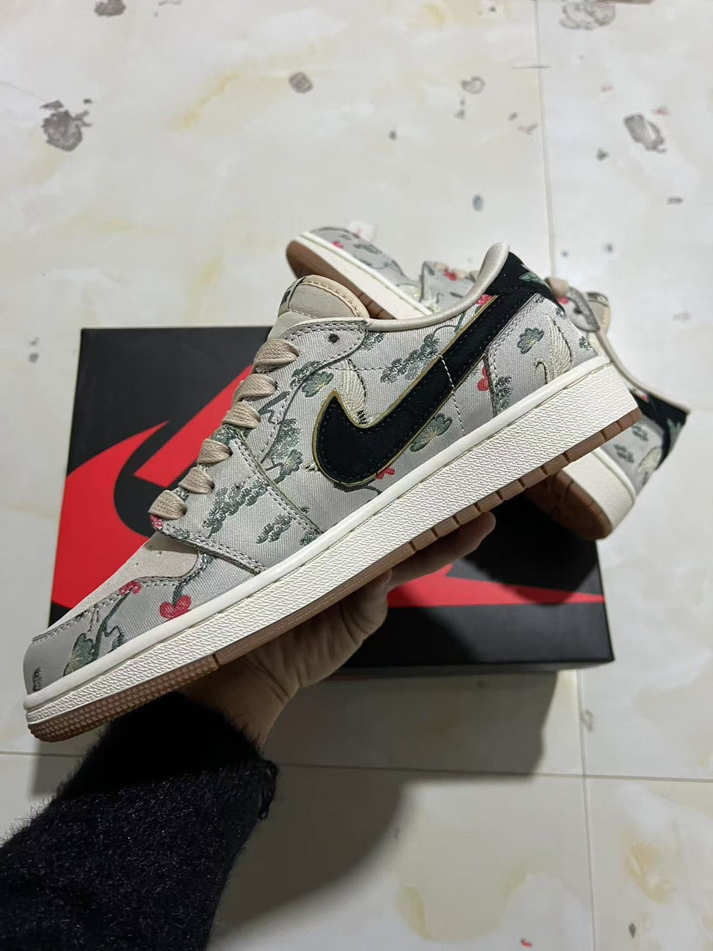 Air Jordan 1 Retro Low OG "Cranes"