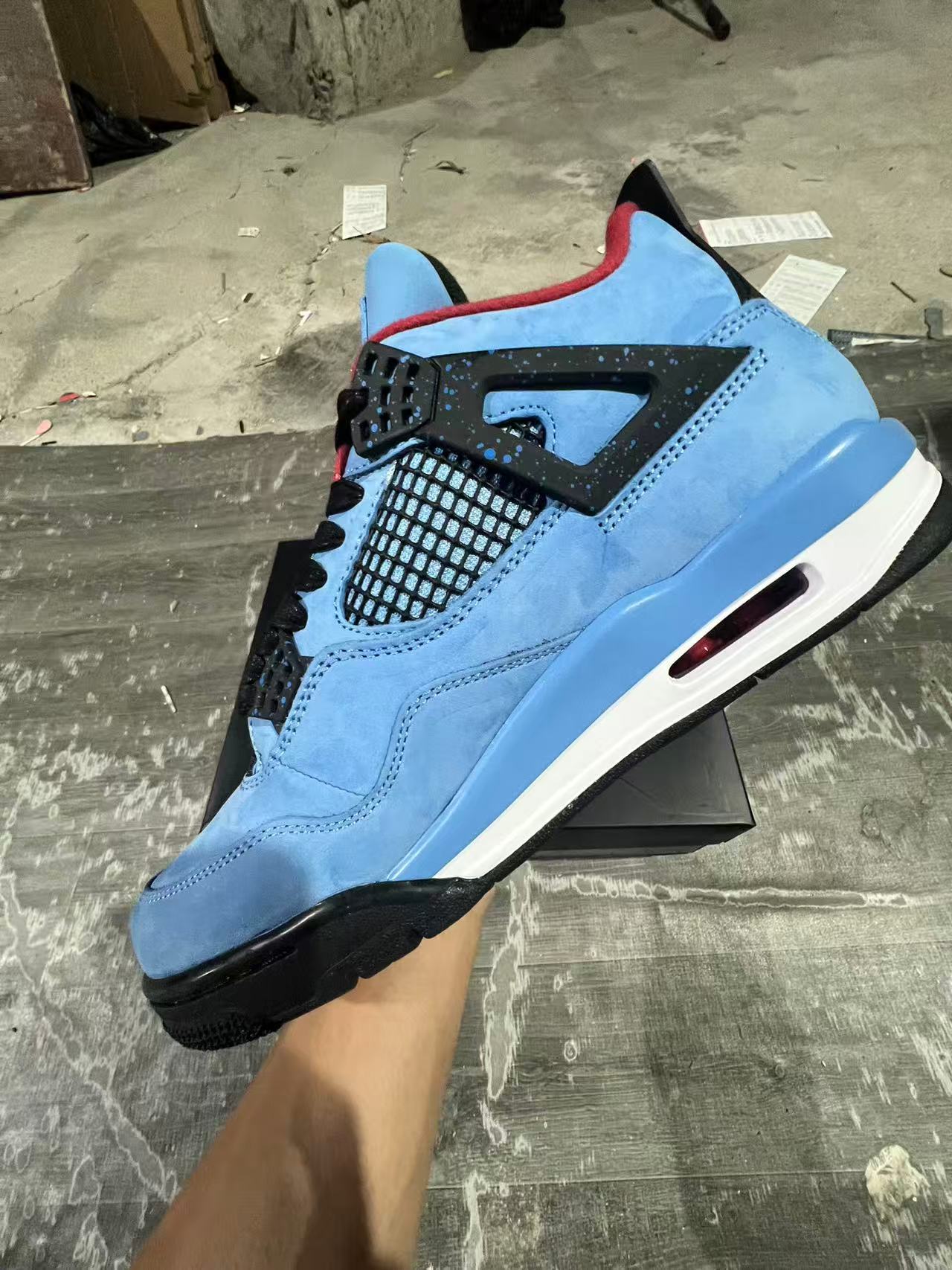 Air Jordan 4 x Travis Scott Blue