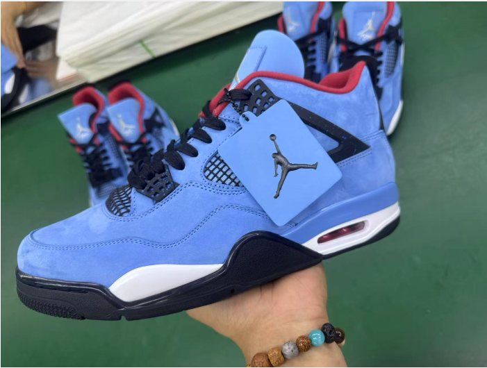 Air Jordan 4 x Travis Scott Purpple