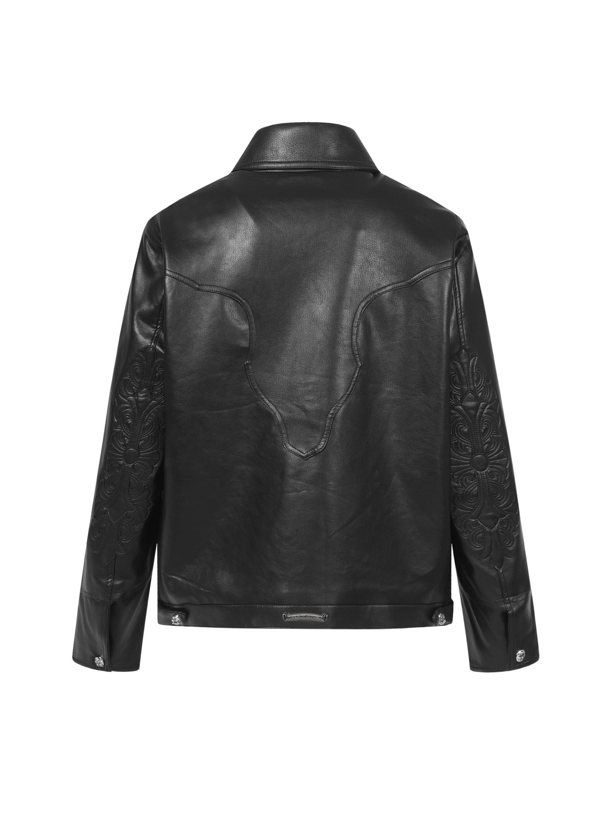🖤 Chrome Hearts — Chamarra de Cuero Premium