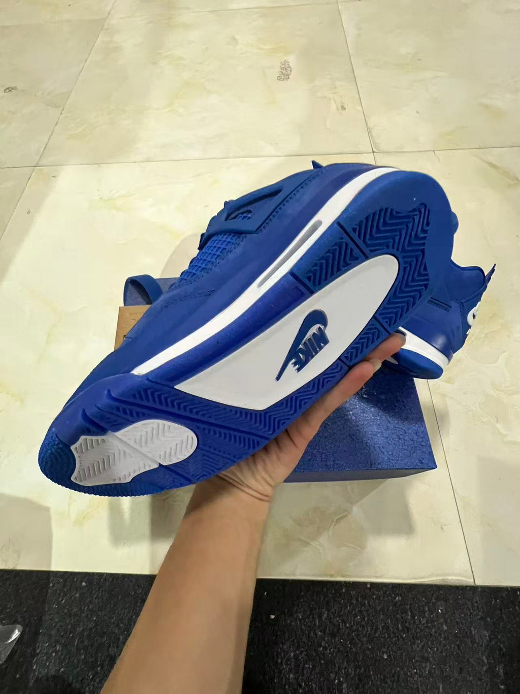 Air Jordan 4 Nigel Silvestre azul