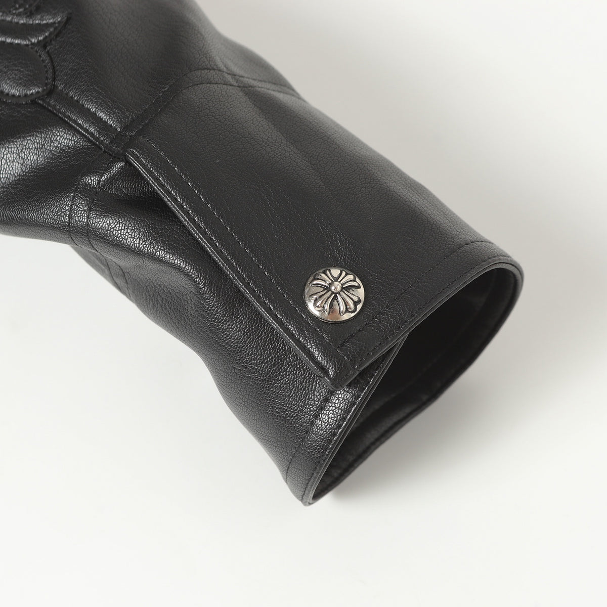 🖤 Chrome Hearts — Chamarra de Cuero Premium
