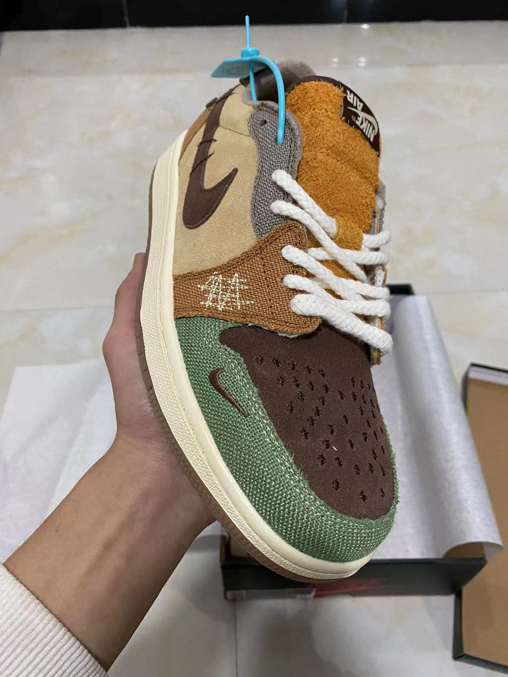 Air Jordan 1 x Zion Williamson BROWN