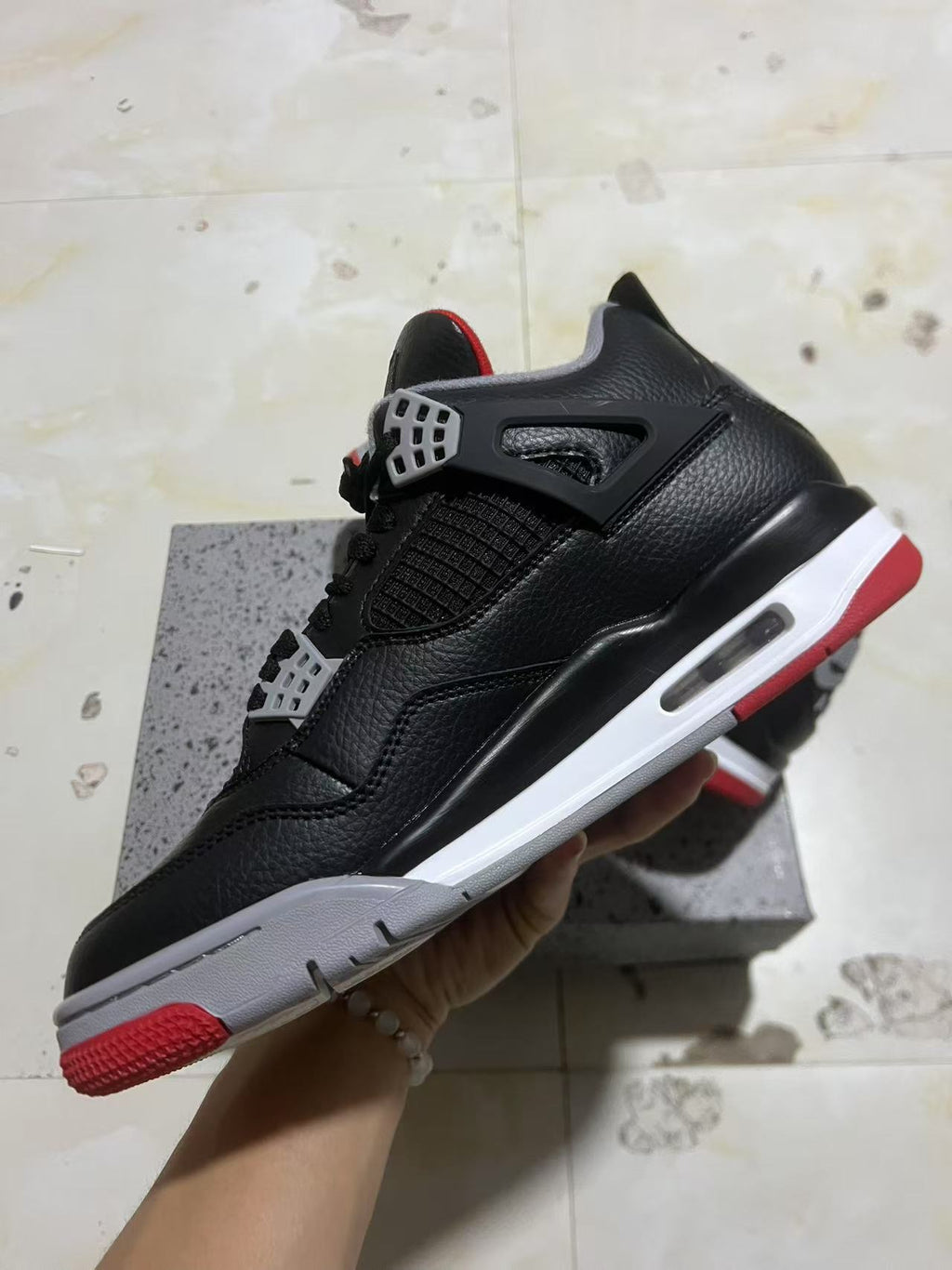 Air Jordan 4 Bred Reimagined