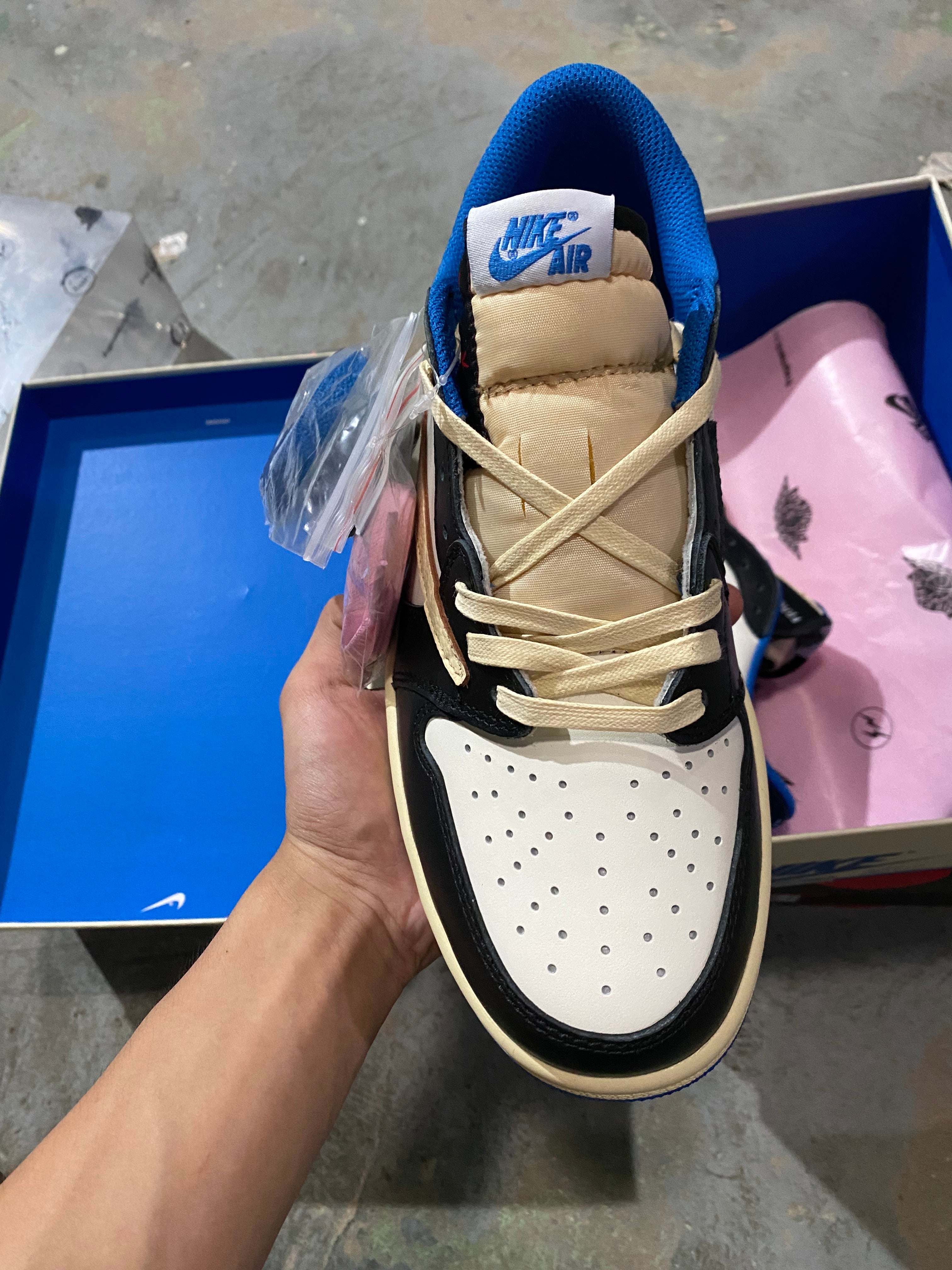 Air Jordan 1 Low x Travis Scott Fragment 1