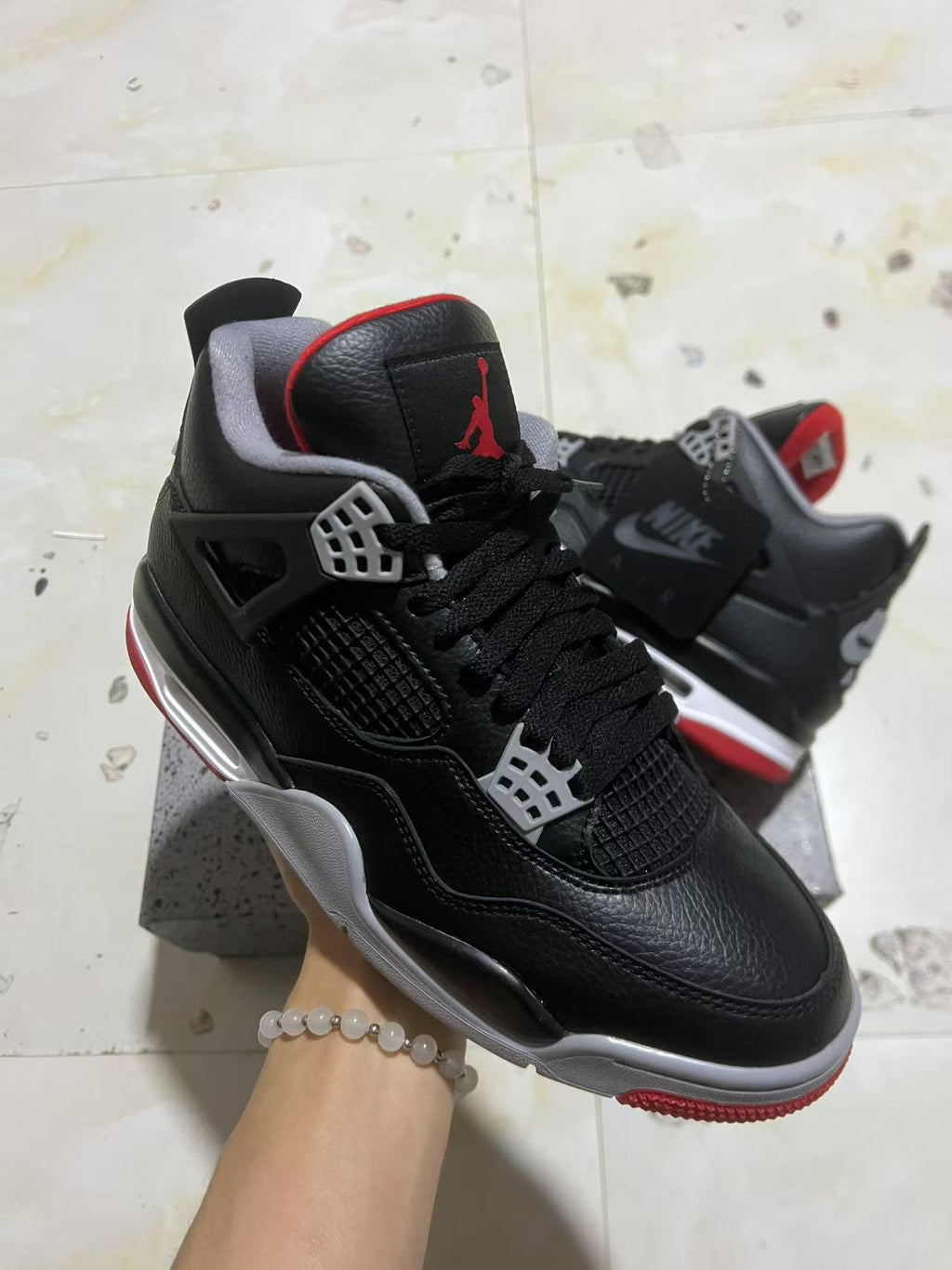 Air Jordan 4 Bred Reimagined