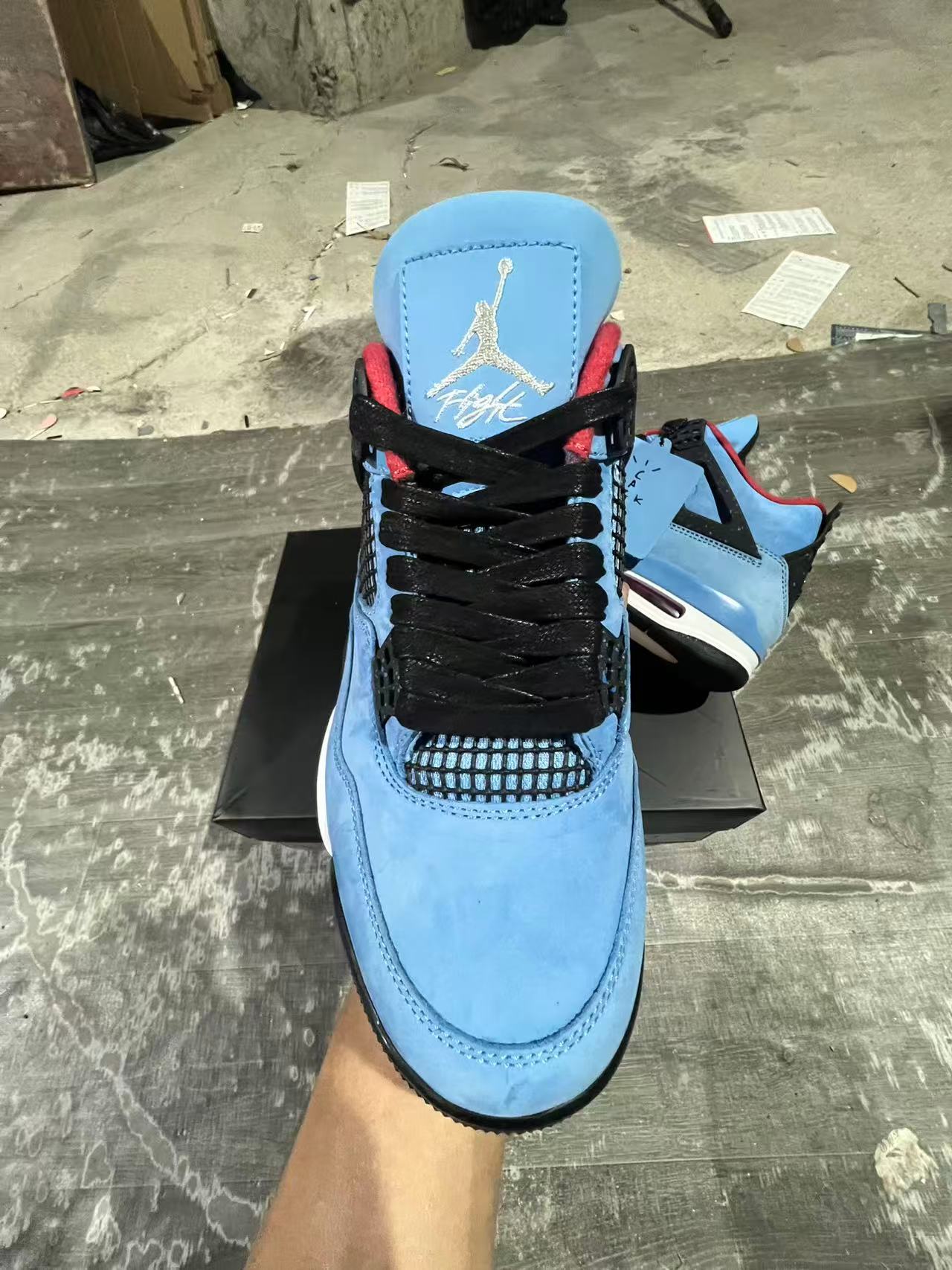 Air Jordan 4 x Travis Scott Blue