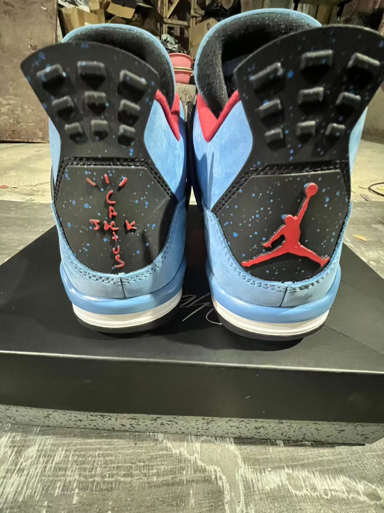 Air Jordan 4 x Travis Scott Blue