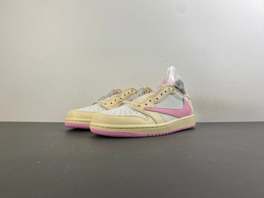 Air Jordan 1 Low x Travis Scott Shy Pink