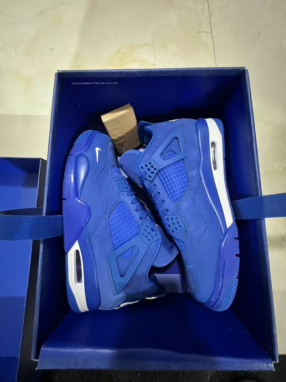 Air Jordan 4 Nigel Silvestre azul