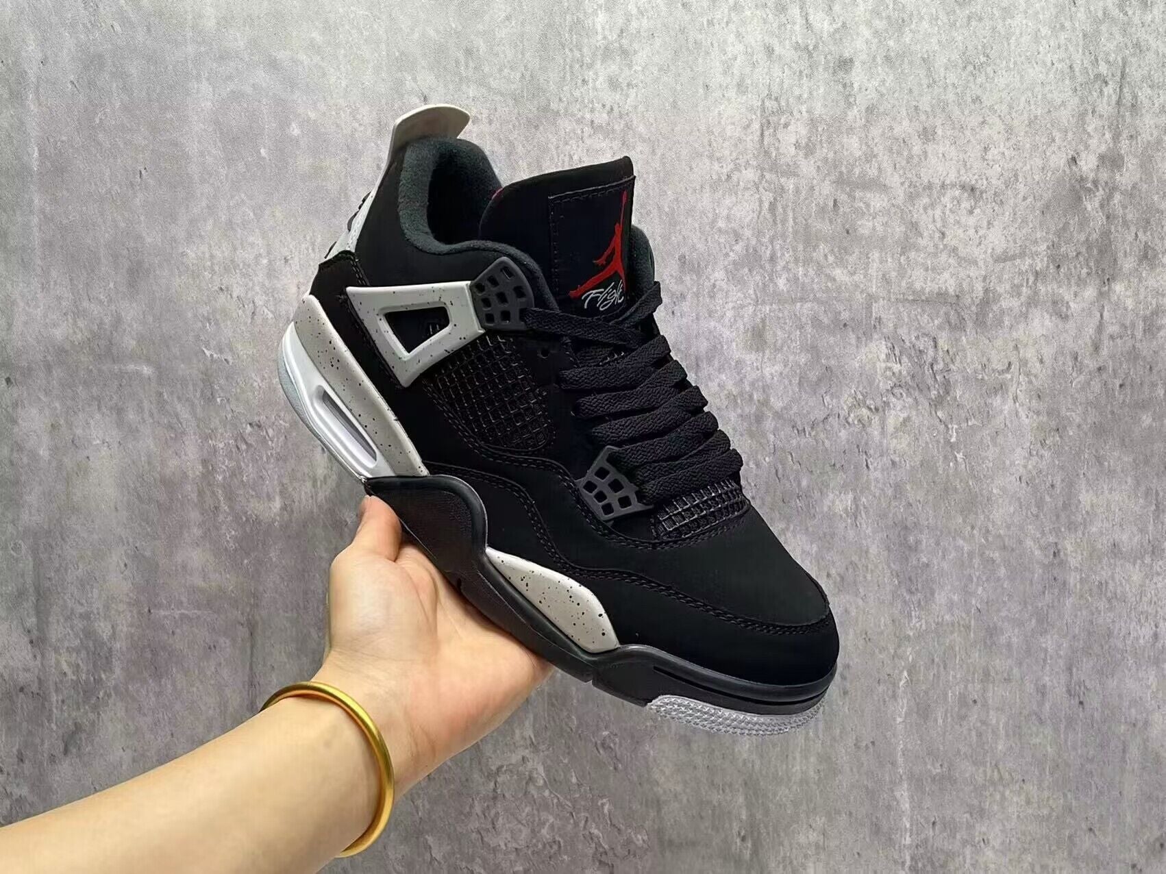 Air Jordan 4 BLACK