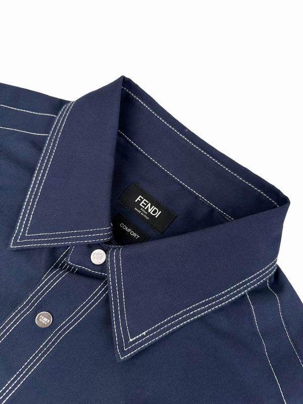 🤎 Fendi — Denim Shirt Premium