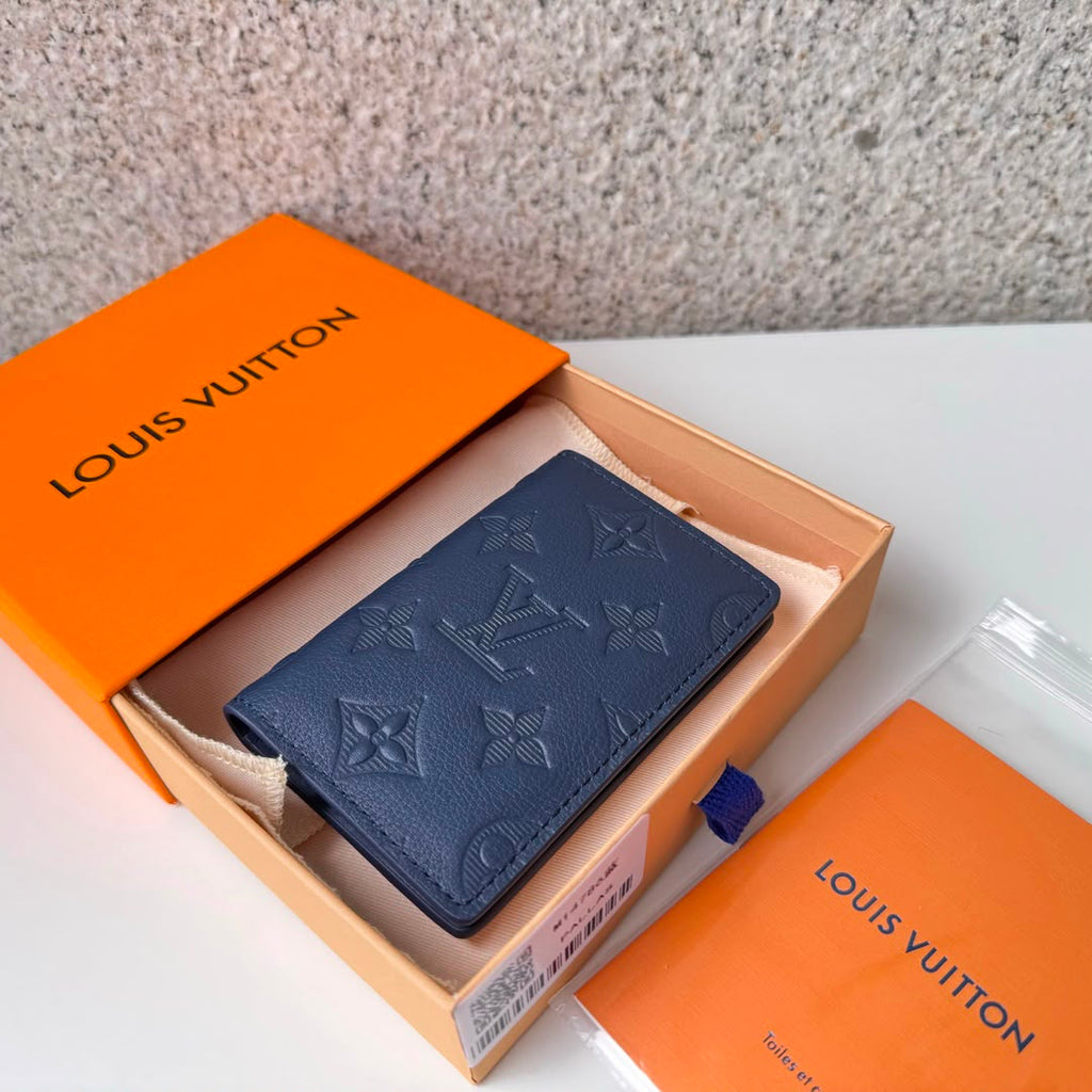 🖤 Louis Vuitton Card Holder Blue