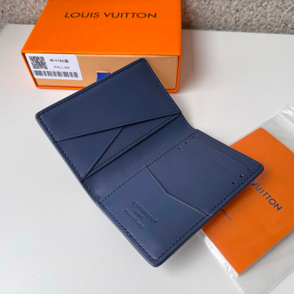 🖤 Louis Vuitton Card Holder Blue