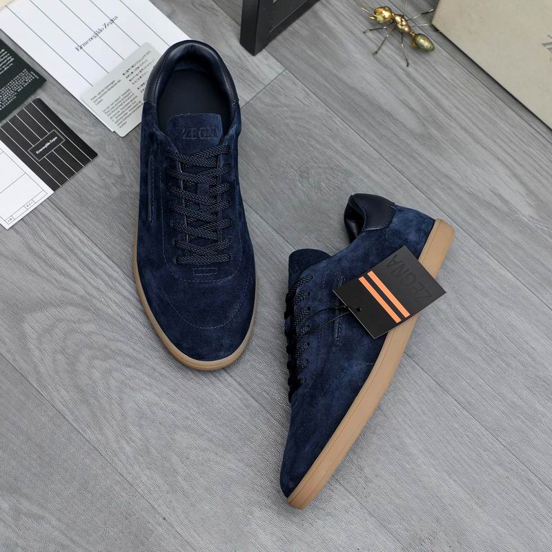 ZEGNA Suede Sneakers 6