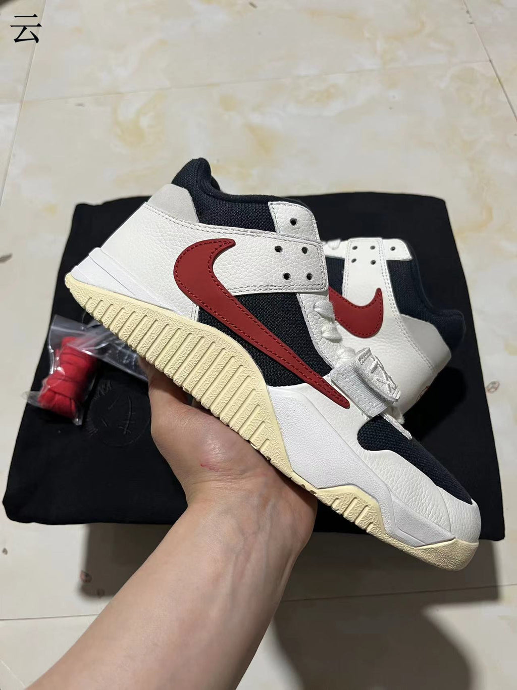 Jumpman Jack x Travis University Red