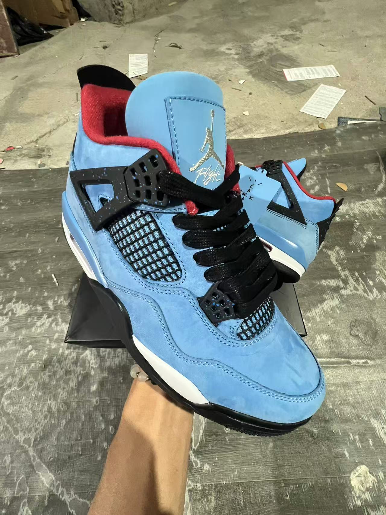 Air Jordan 4 x Travis Scott Blue