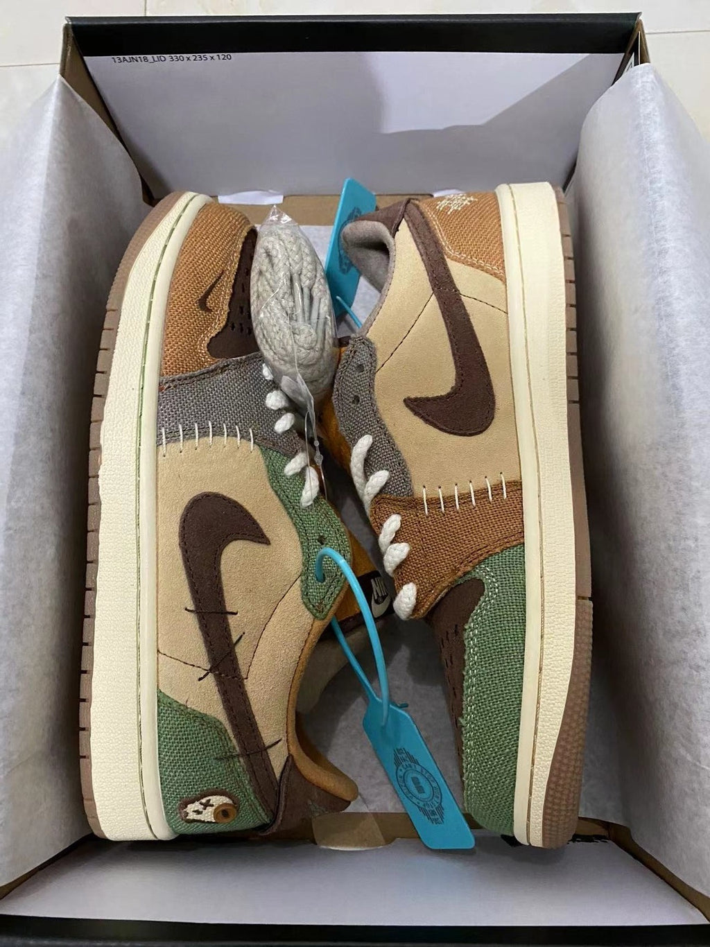 Air Jordan 1 x Zion Williamson BROWN