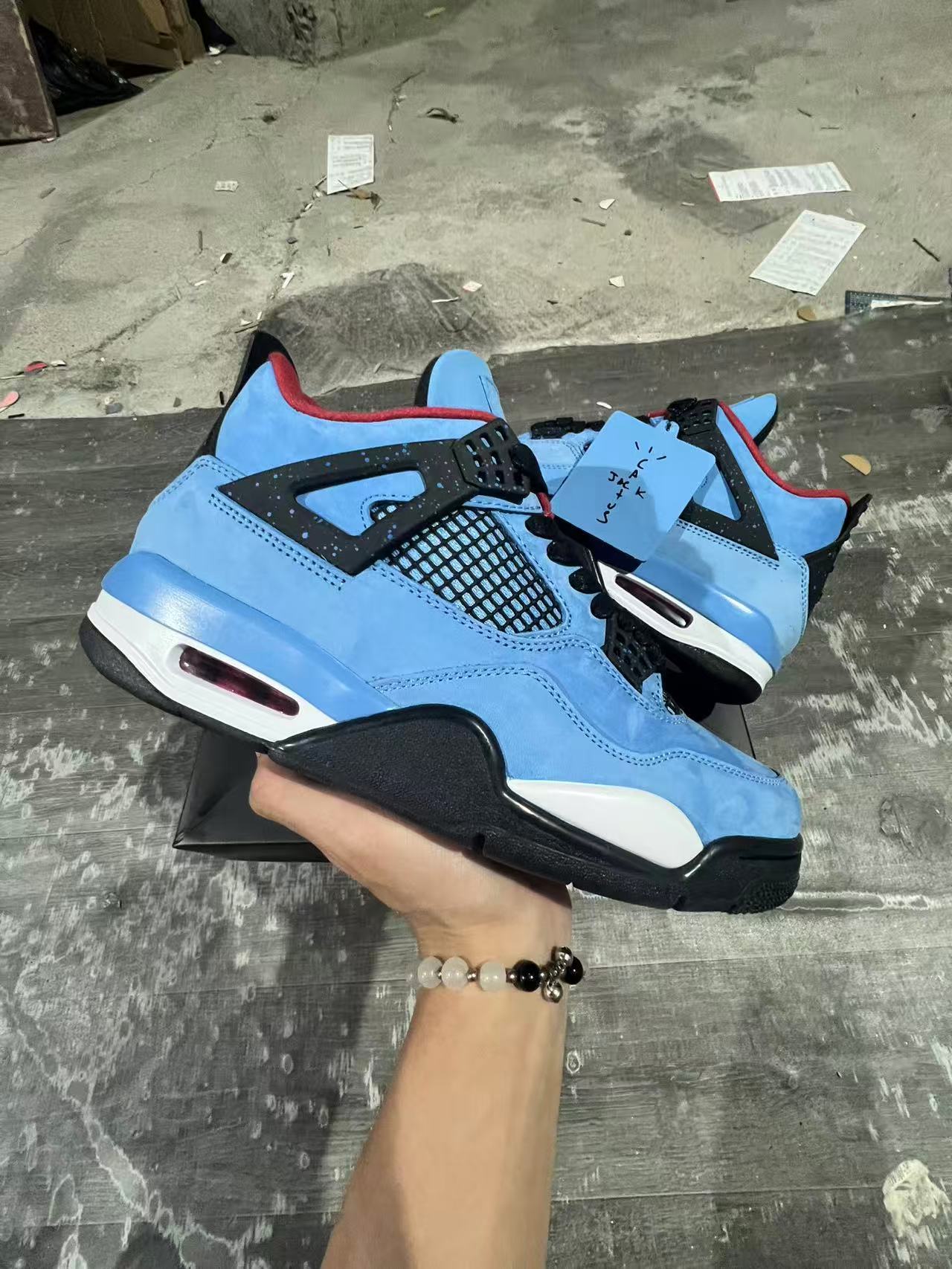 Air Jordan 4 x Travis Scott Blue