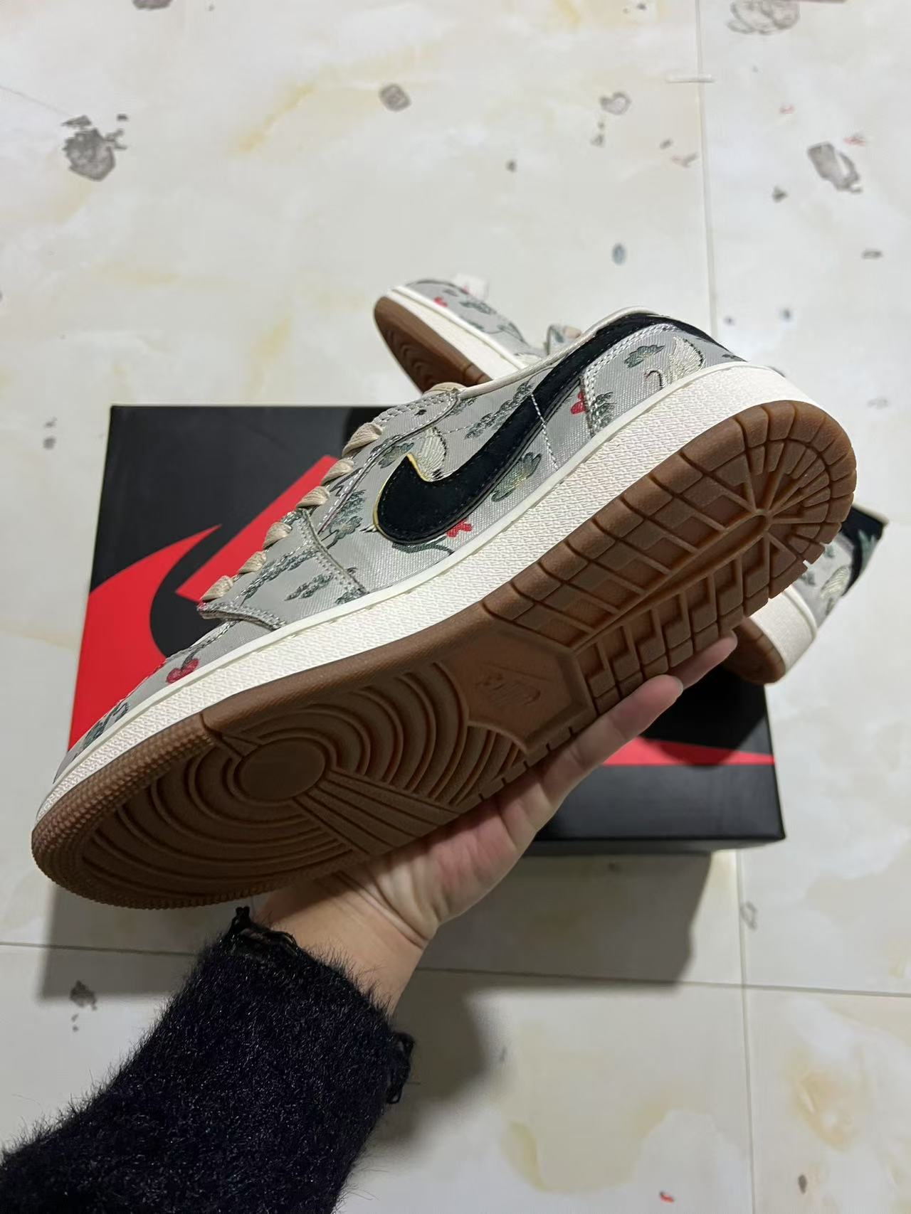 Air Jordan 1 Retro Low OG "Cranes"