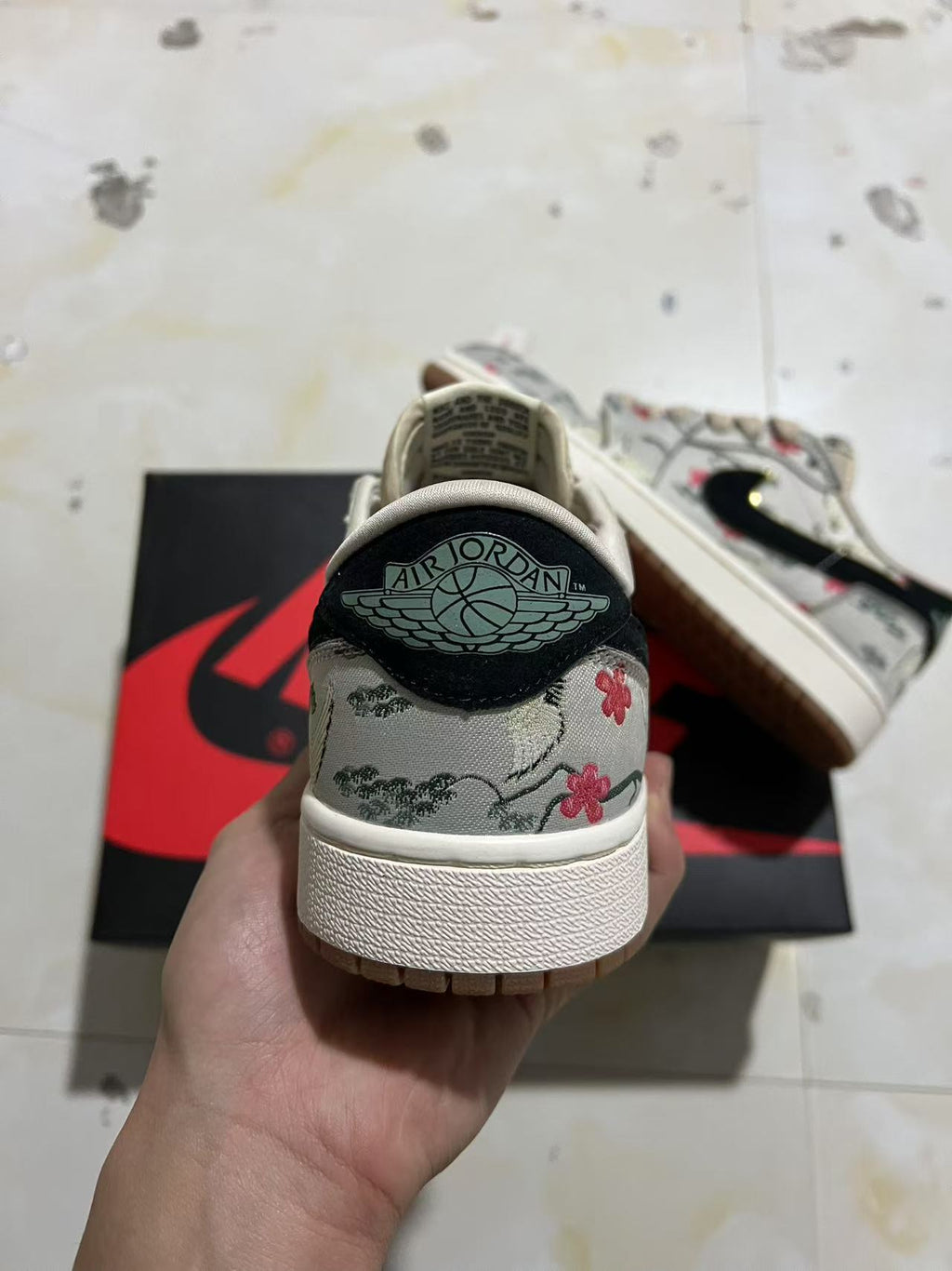 Air Jordan 1 Retro Low OG "Cranes"