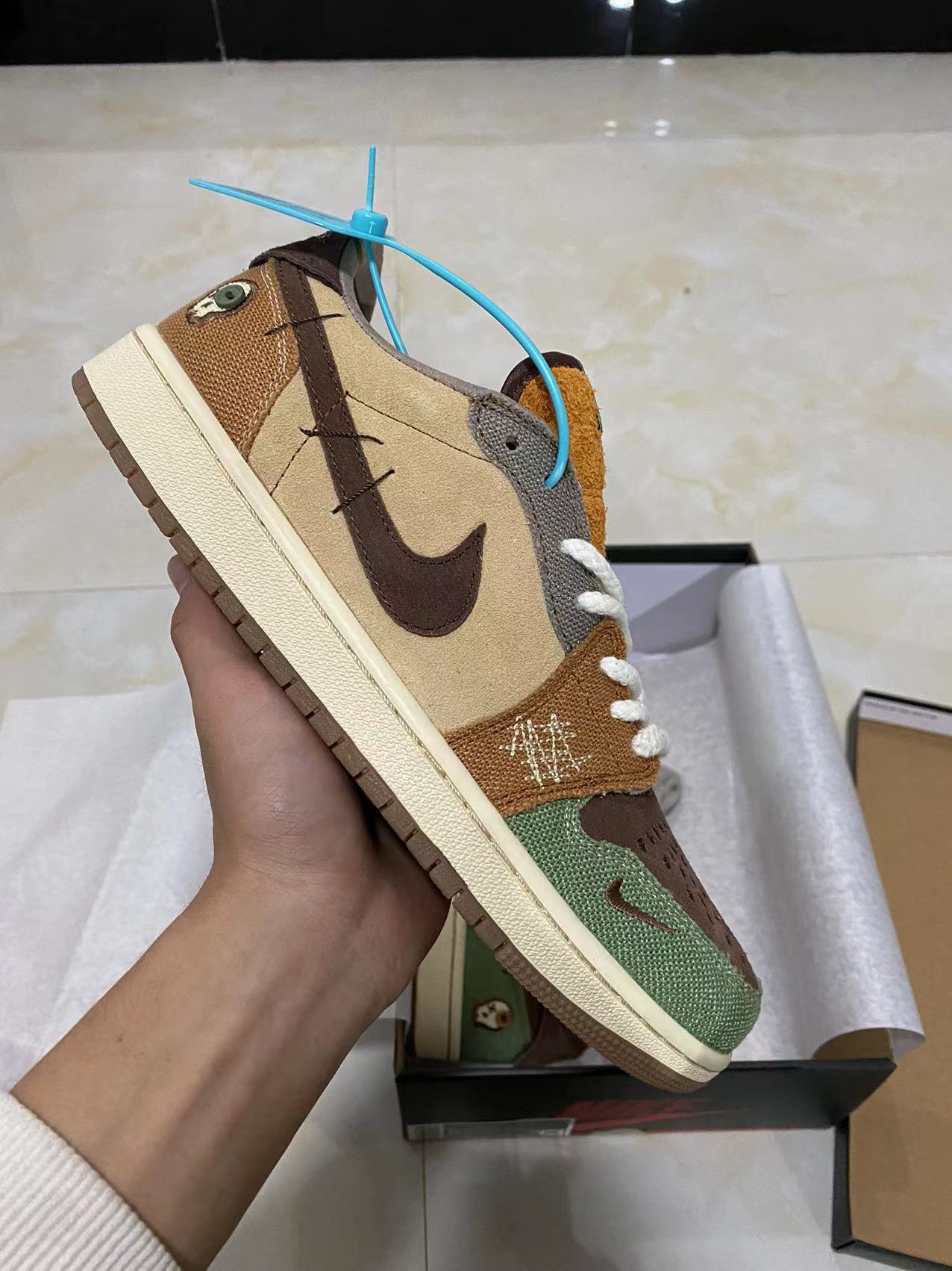 Air Jordan 1 x Zion Williamson BROWN