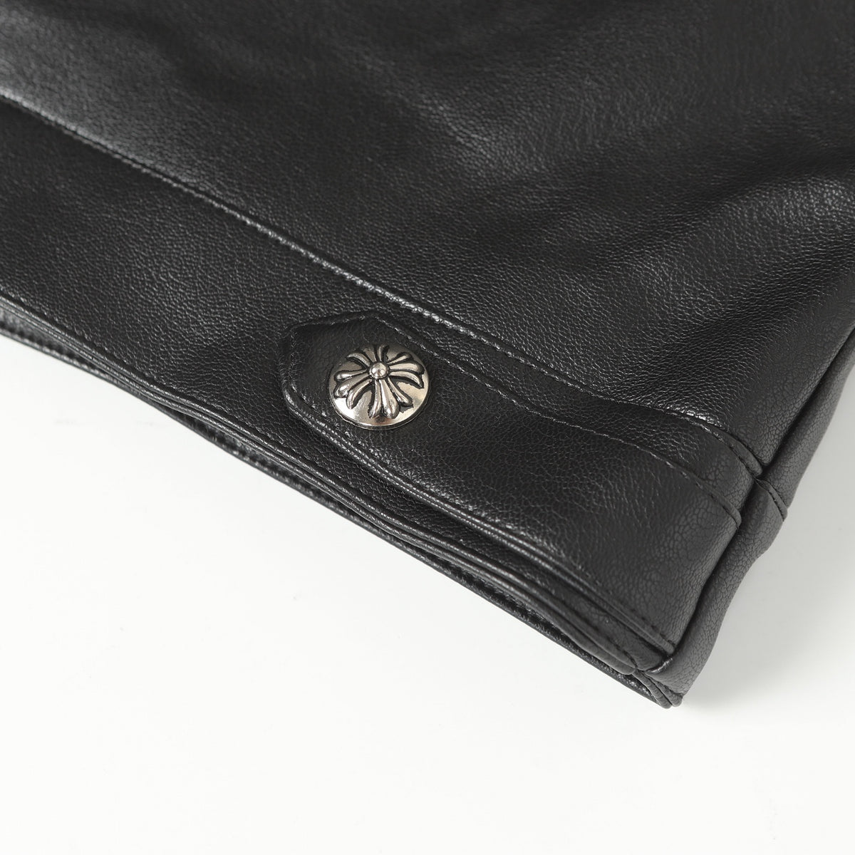🖤 Chrome Hearts — Chamarra de Cuero Premium