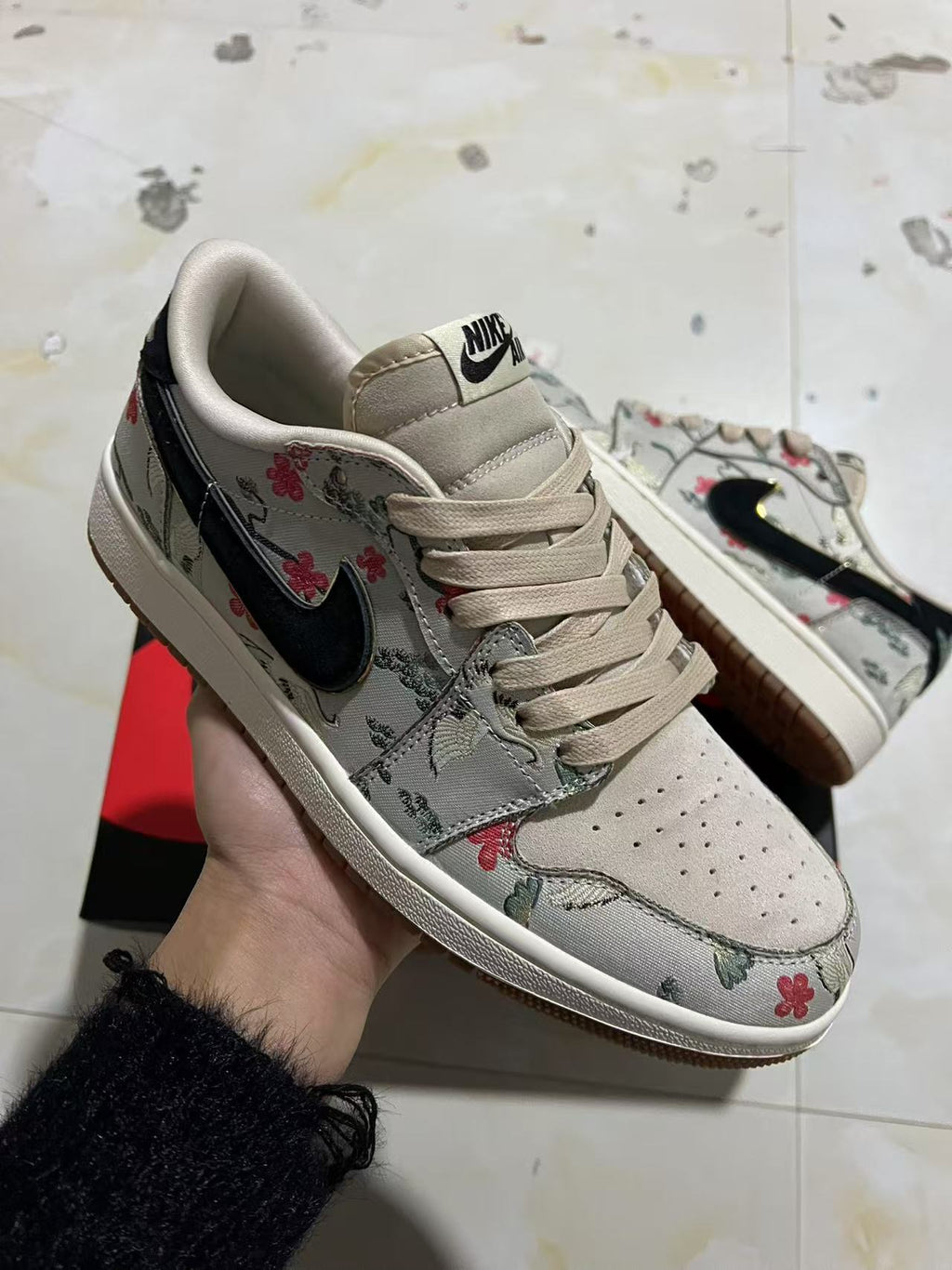 Air Jordan 1 Retro Low OG "Cranes"