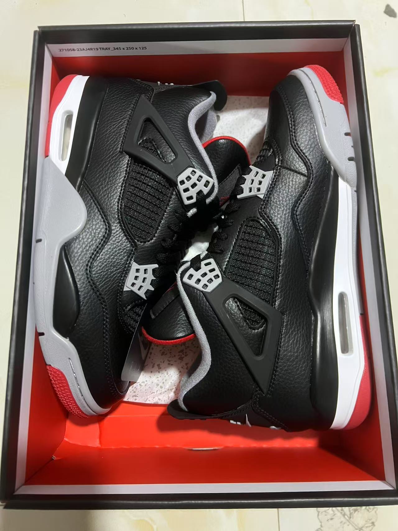 Air Jordan 4 Bred Reimagined