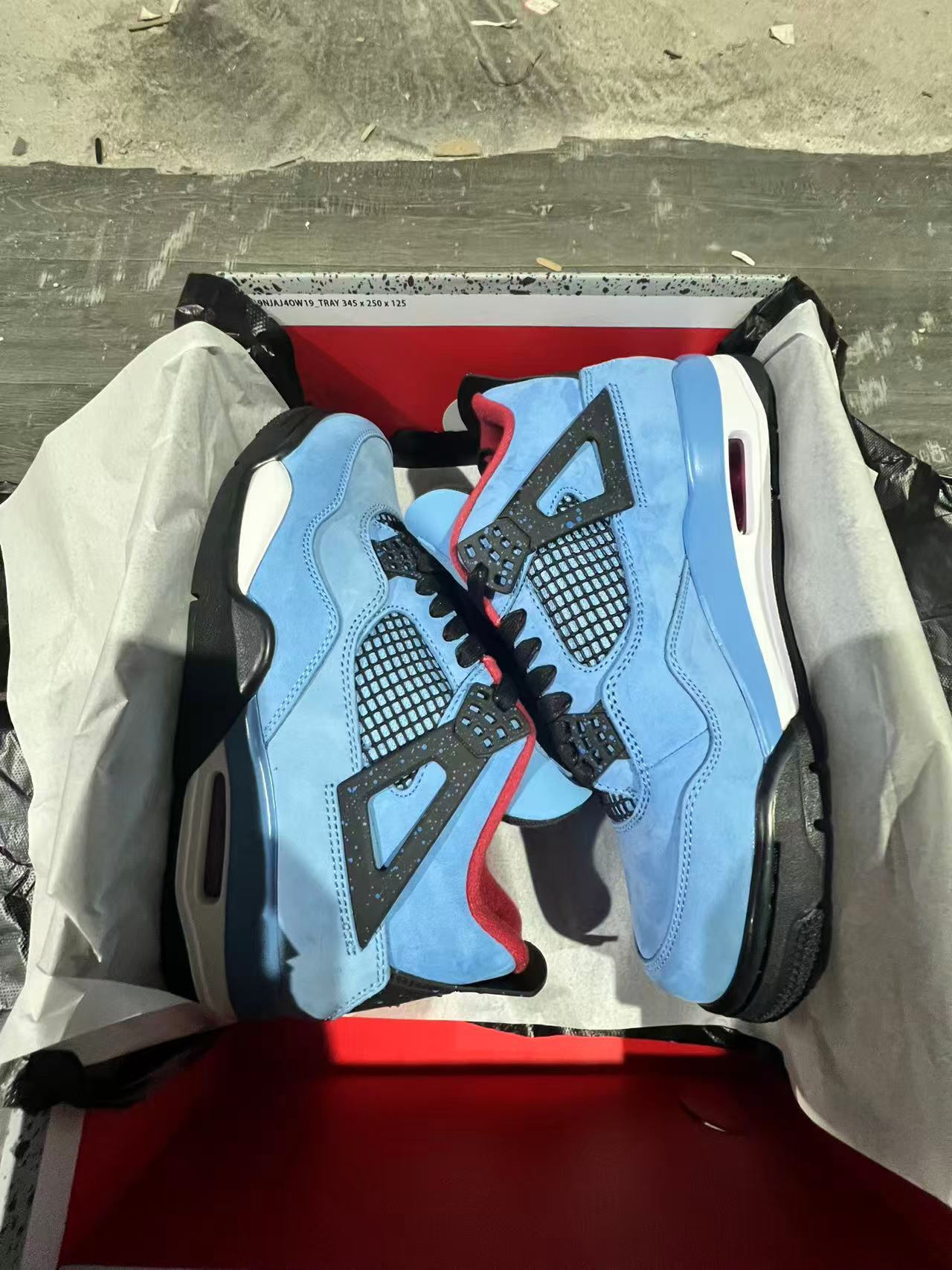 Air Jordan 4 x Travis Scott Blue