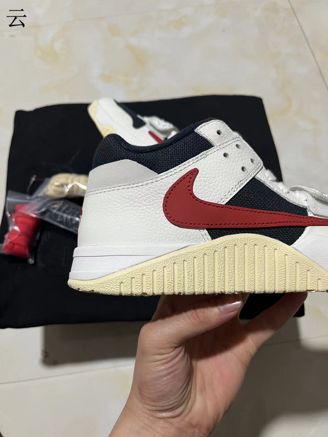 Jumpman Jack x Travis University Red
