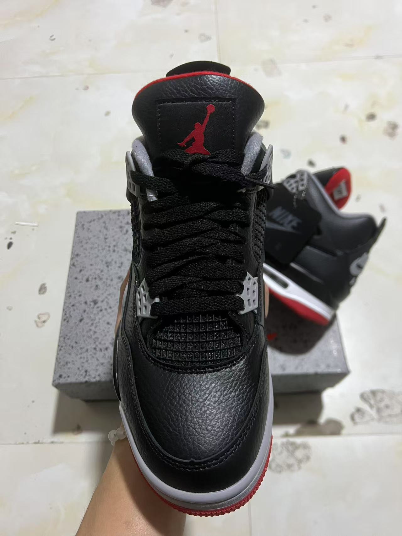 Air Jordan 4 Bred Reimagined