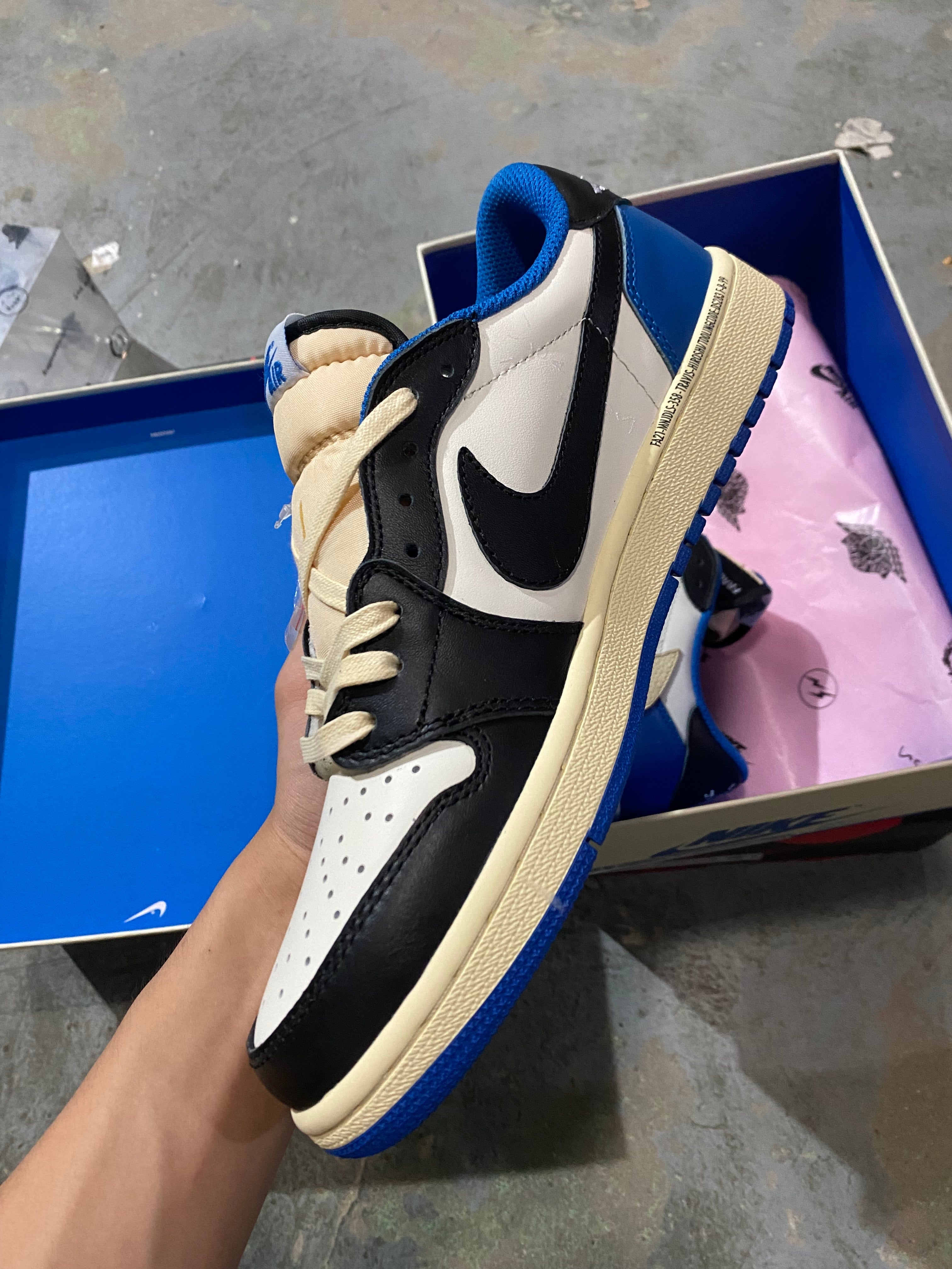 Air Jordan 1 Low x Travis Scott Fragment 1