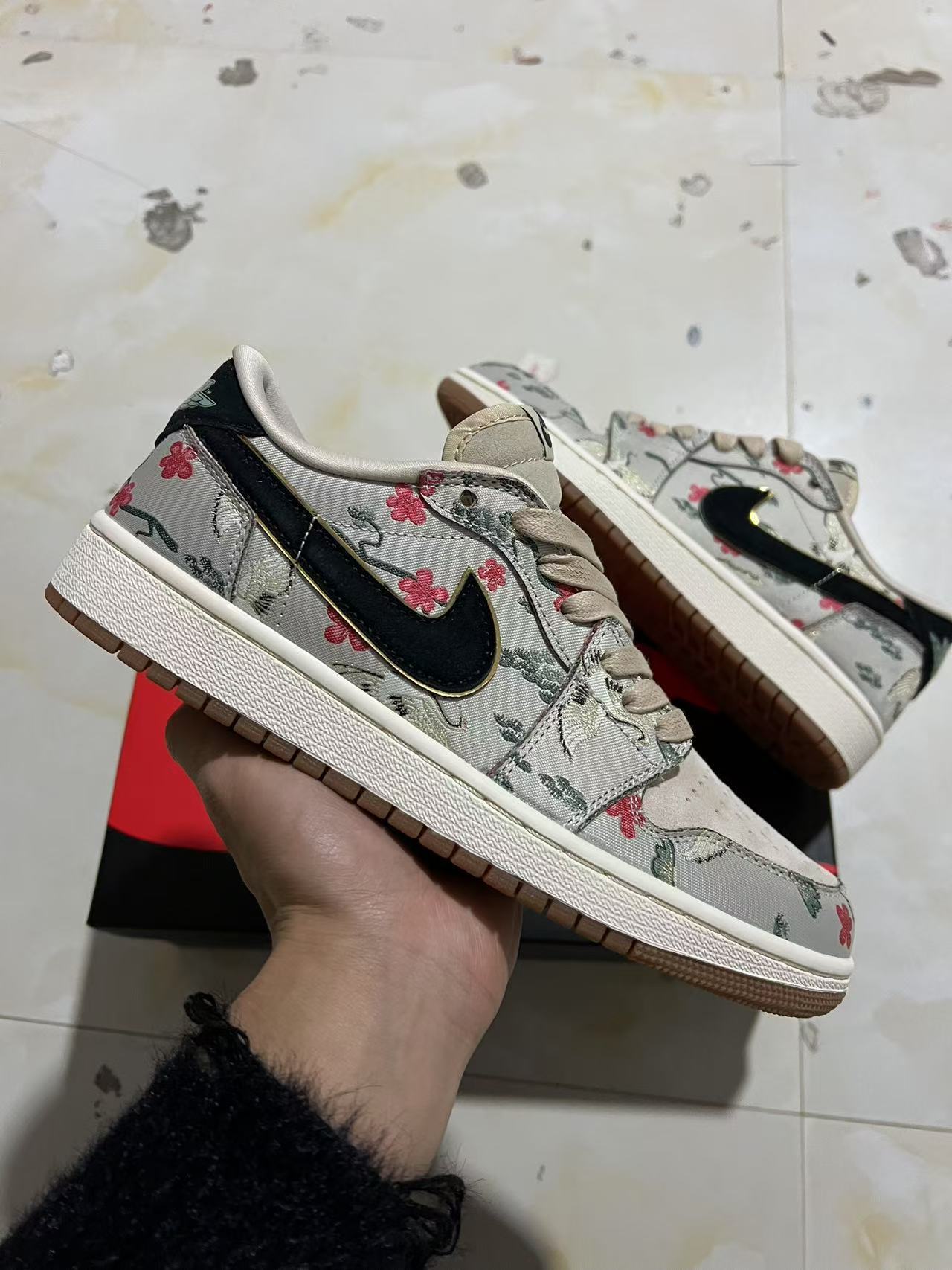 Air Jordan 1 Retro Low OG "Cranes"