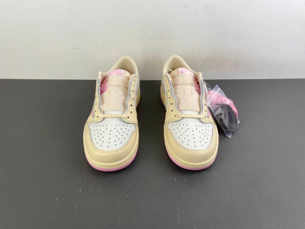 Air Jordan 1 Low x Travis Scott Shy Pink