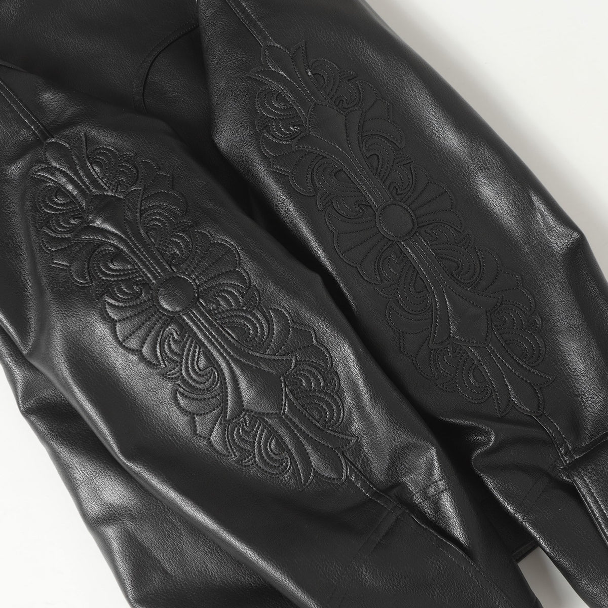 🖤 Chrome Hearts — Chamarra de Cuero Premium