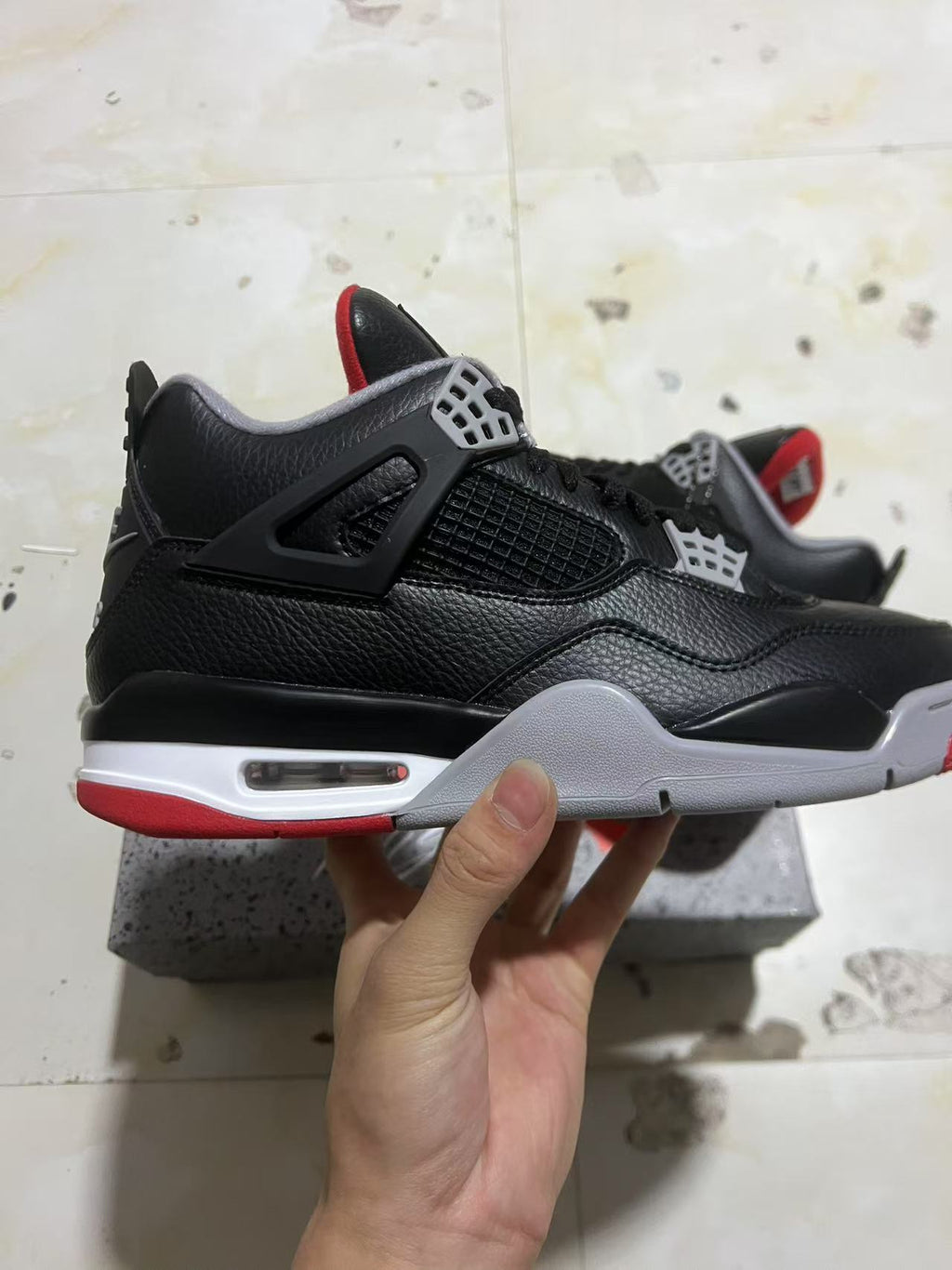 Air Jordan 4 Bred Reimagined